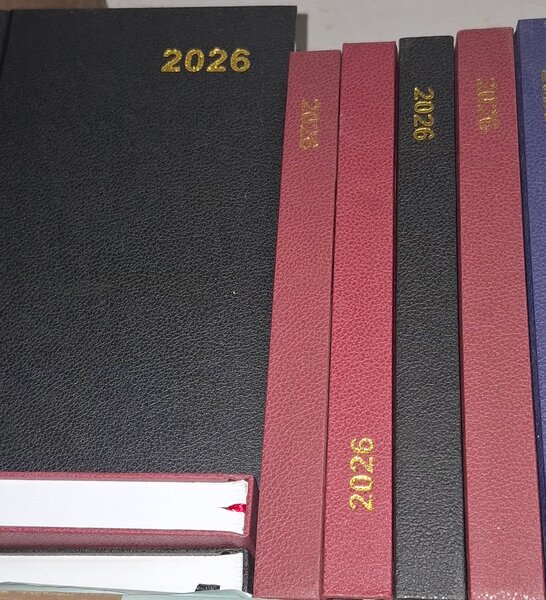 Agenda 2026 en cuir élégante