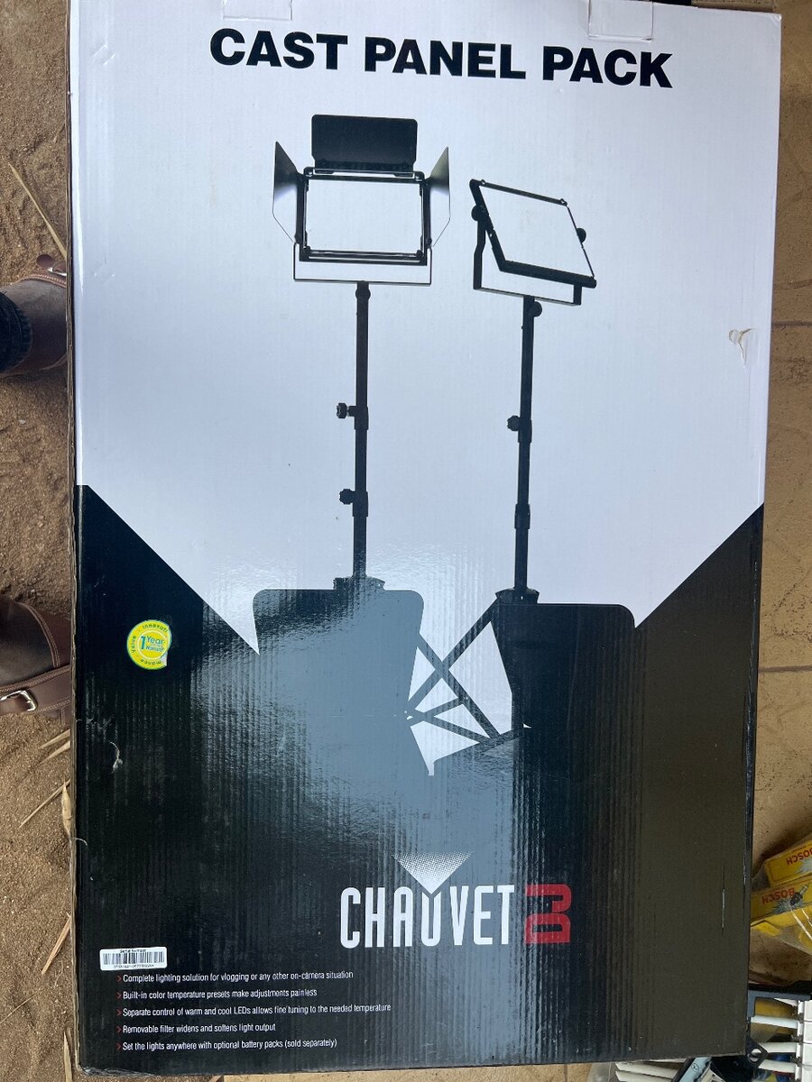 Chauvet DJ Cast Panel Pack LED