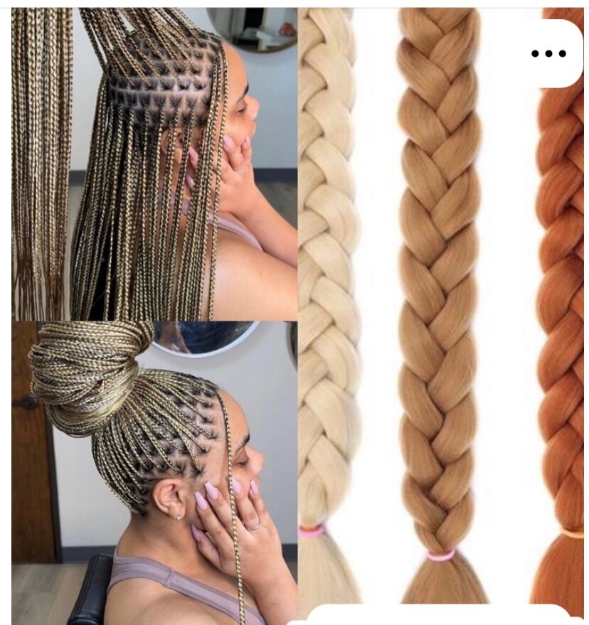 Extensions tressées synthétiques