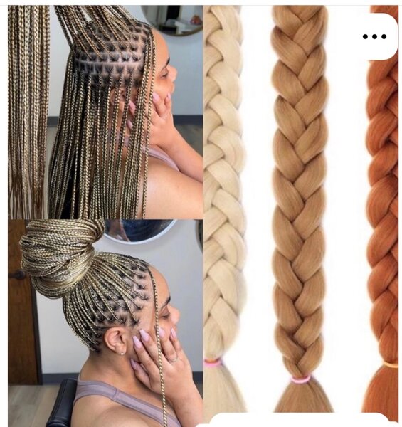 Extensions tressées synthétiques