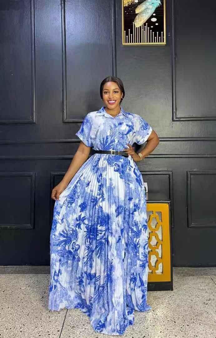 Robe Maxi Fleurie Été