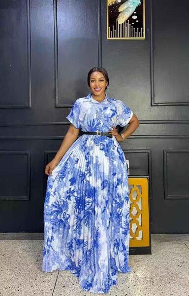 Robe Maxi Fleurie Été