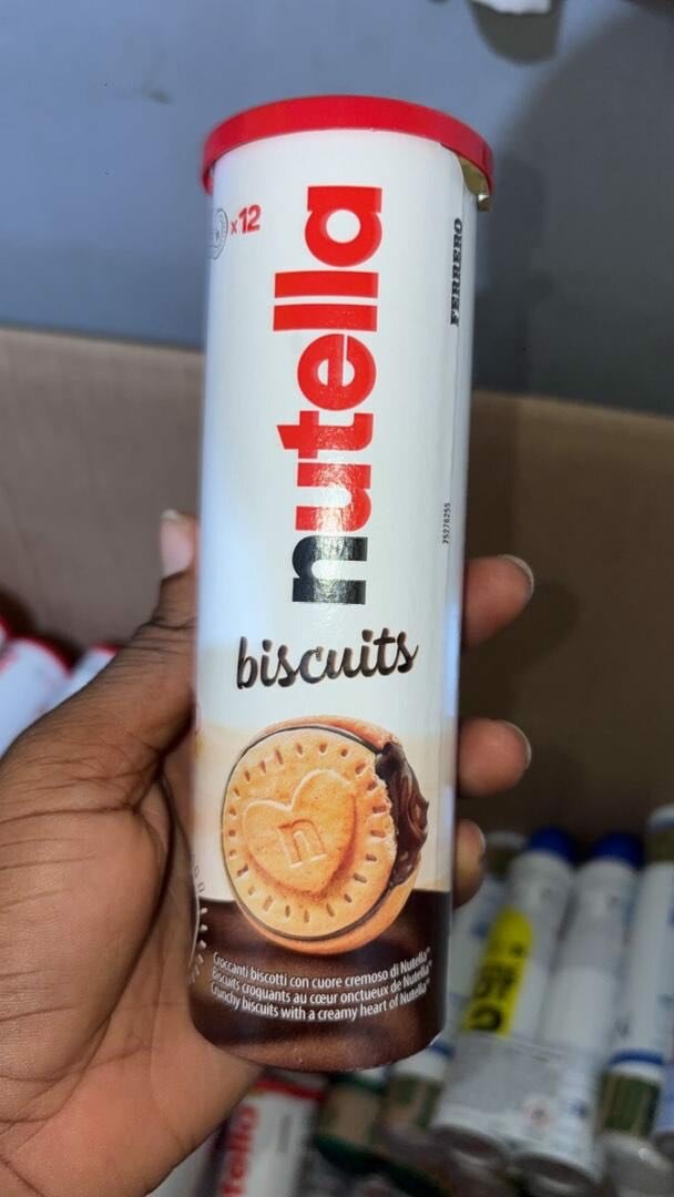 Biscuits Nutella croquants