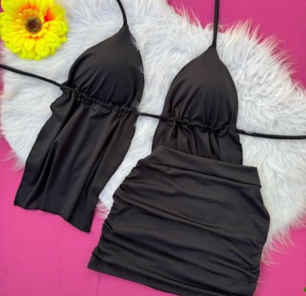 Ensemble nuisette noire elegante