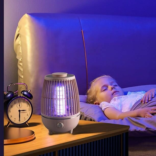 Lampe anti-moustiques, chargeur USB, choc électrique, Anti-m