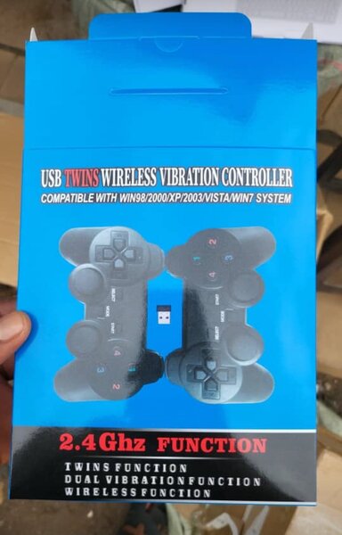 USB wireless double gamepad