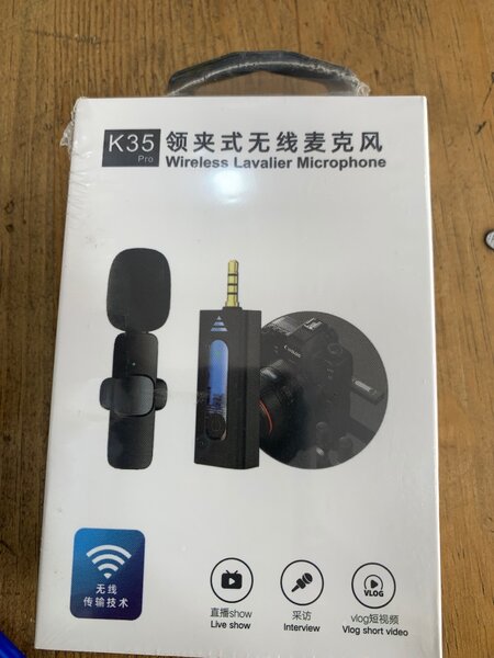 K35 wireless Vlog microphones