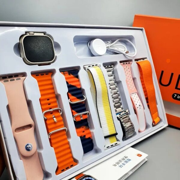 Ultra 7 in 1 Strap Smartwatch 49mm | Series 8 Ultra Smart Wa