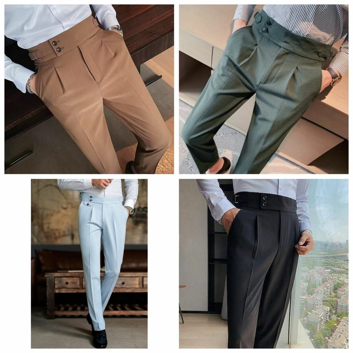 Pantalons élégants pour hommes