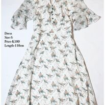 women's summer dress. colorful design