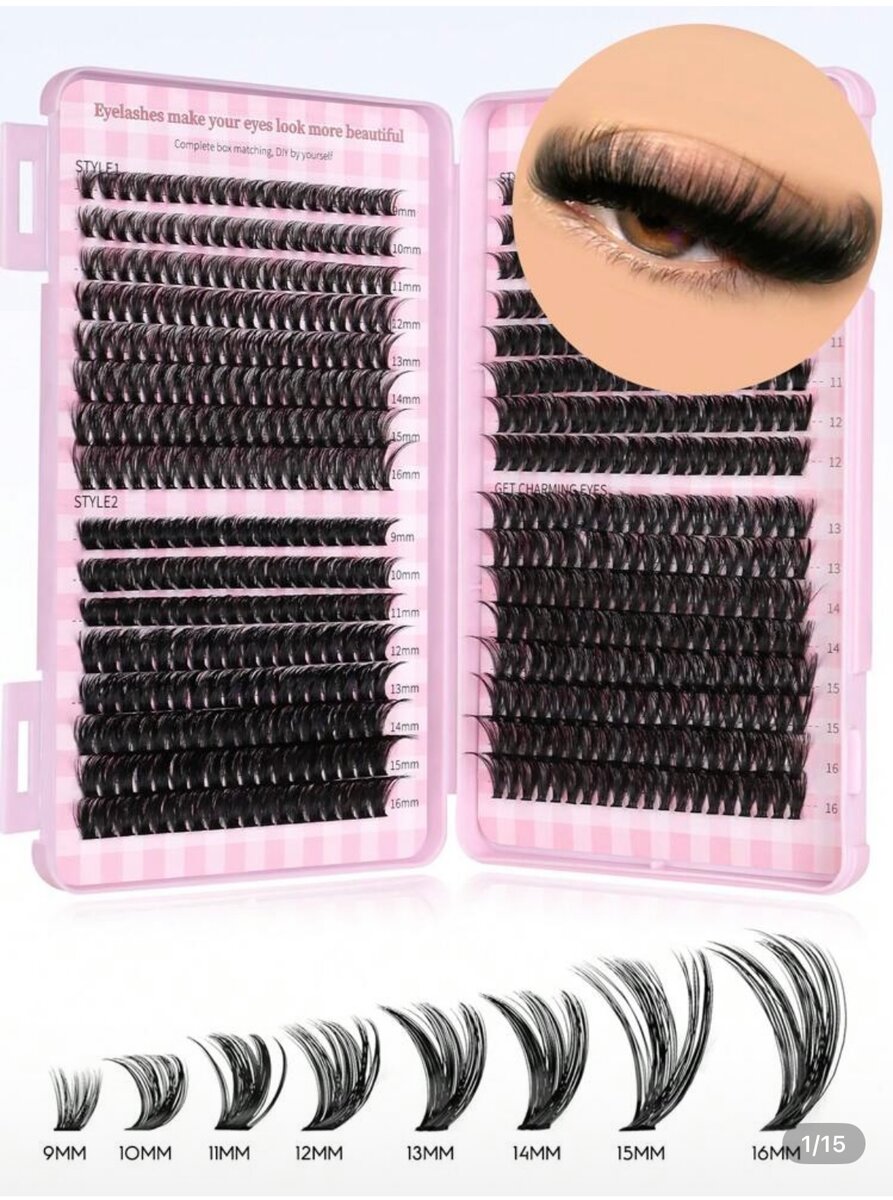Extension de cils naturel