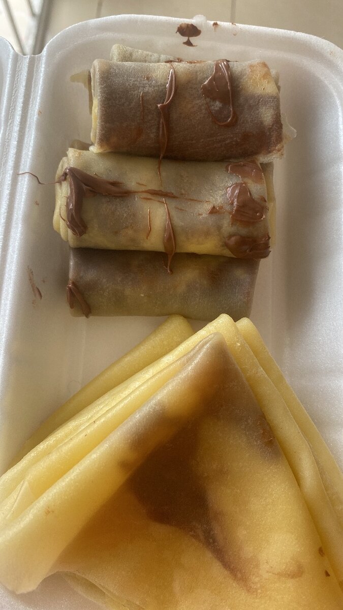 Crêpes gourmandes au chocolat