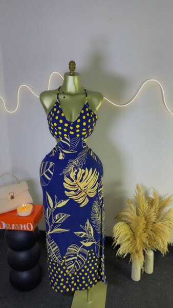 Robe Maxi Imprimé Floral Femme