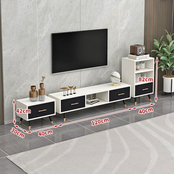 Meuble TV 3 pièces