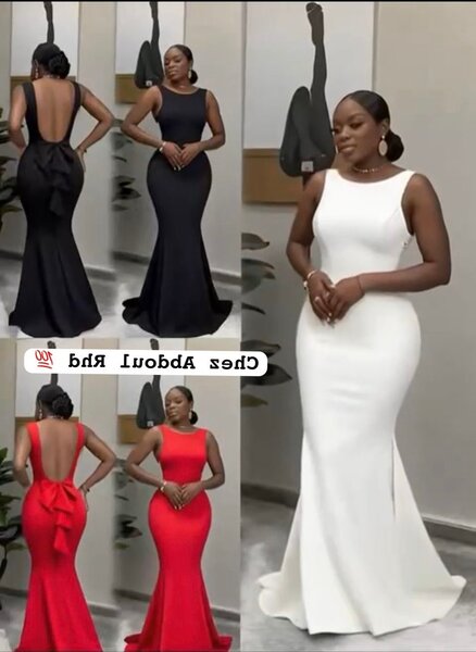 Robe longue élégante soirée