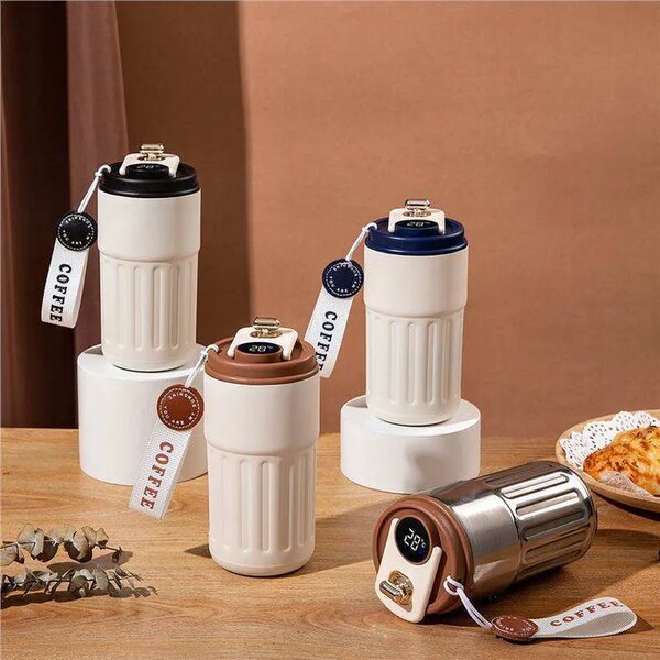 Gobelet Thermos avec Affichage LED