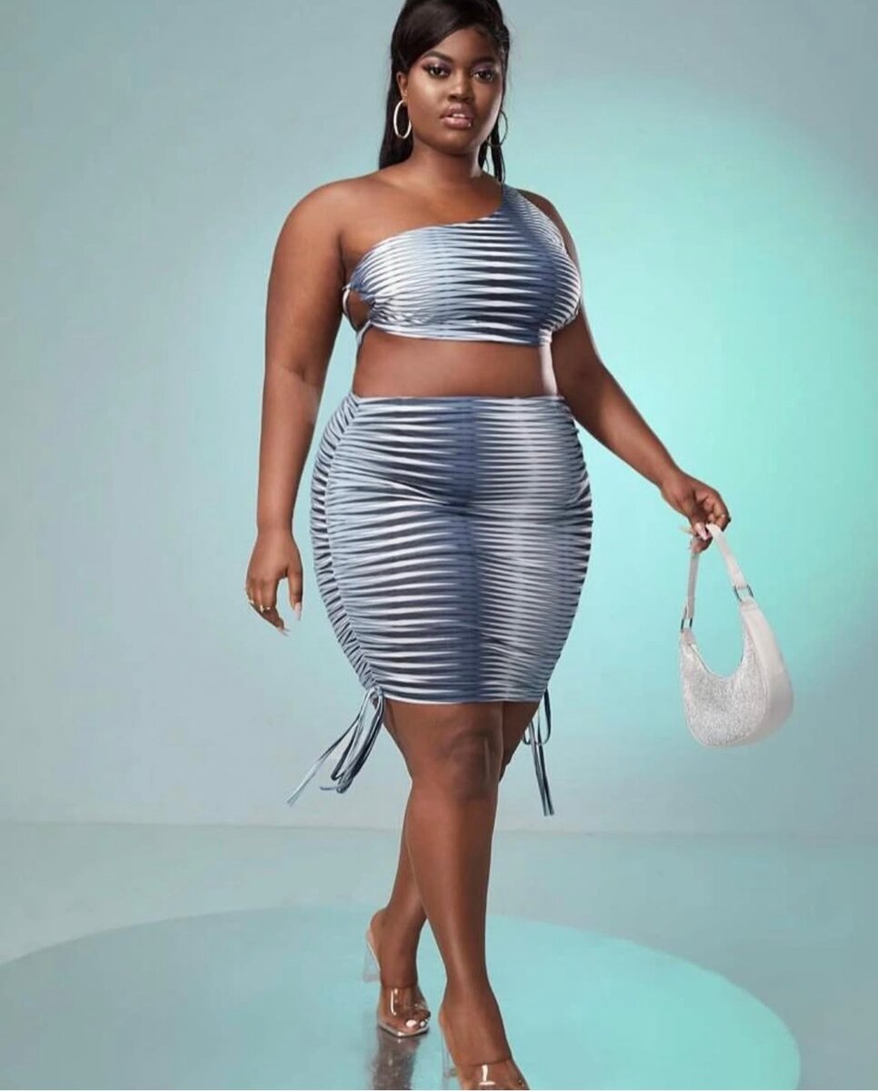 Ensemble Top et Jupe Plissés