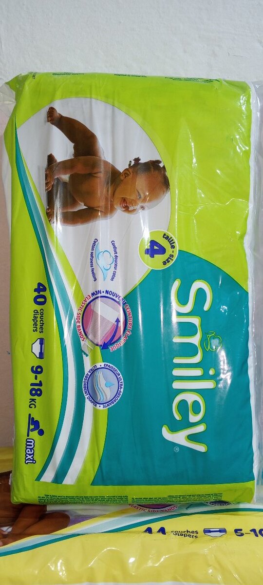 Couches bébé Smiley absorbantes