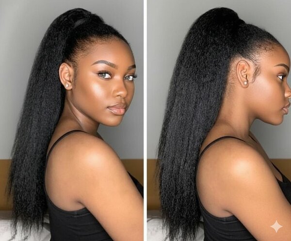 Postiche kinkystraigth Long16