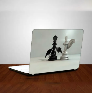 Chess Laptop Back Skin Sticker-Laptop Back Skin-Laptop Skin Vinyl Sticker Decal, 13 13.3 14.6 15 15.4 15.6 inch Laptop Skin Sticker Cover For All Laptops