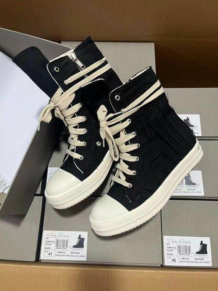 Rick Owens High Top Sneakers
