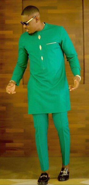 Boubou africain élégant