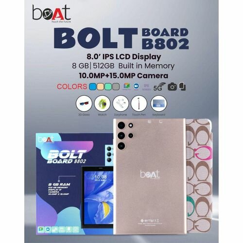 Tablette BoAt Bolt B802 8"
