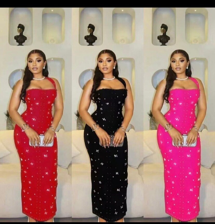 Robe élégante à paillettes