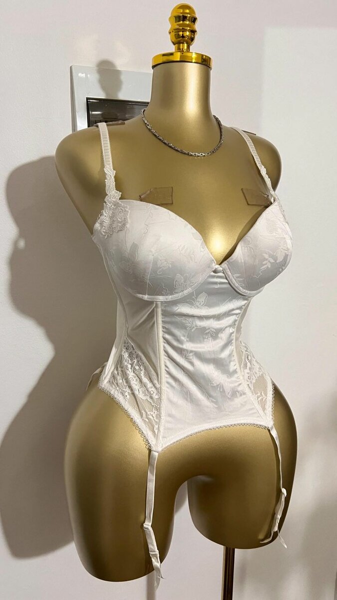 Corset Bustier Sexy Blanc