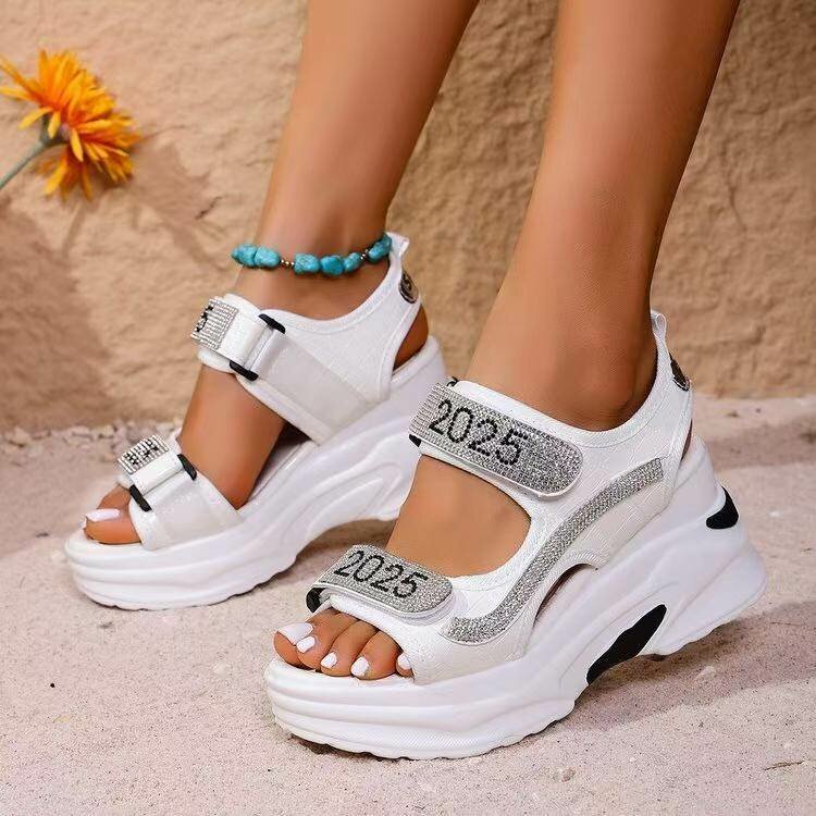 Sandales compensées mode femme