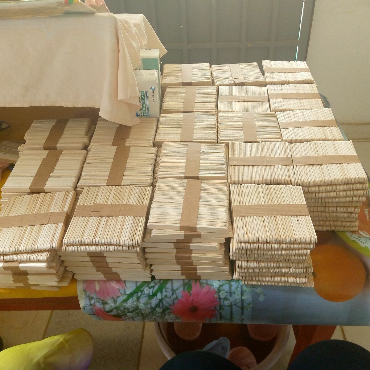 Bâtonnets de crème glacée