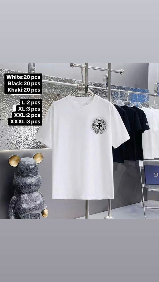 T-shirt tendance à logo stylisé