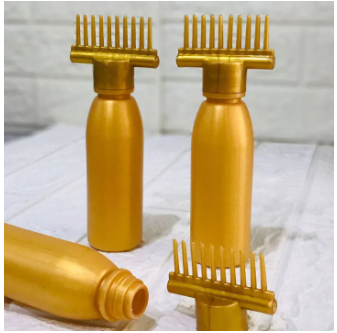 Pack of 2 Hair oil bootel with Comb