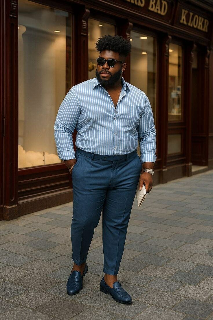 Pantalon Homme Élégant Grande Taille