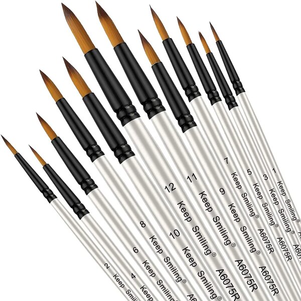 Round Tip Paint Brush