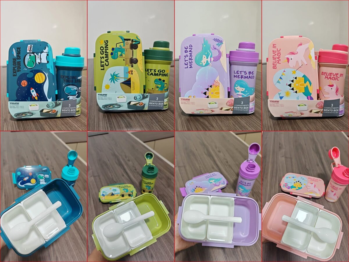 Set boîte à lunch et bouteille enfants