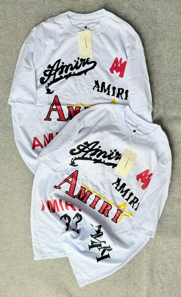 Lot de T-shirts Amiri et Coors