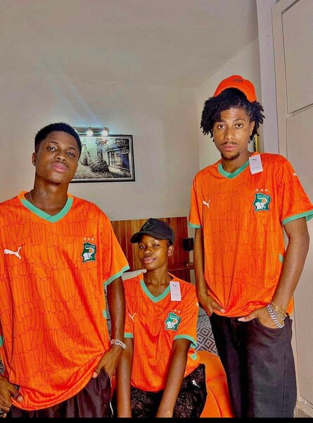 Maillot de Football Orange