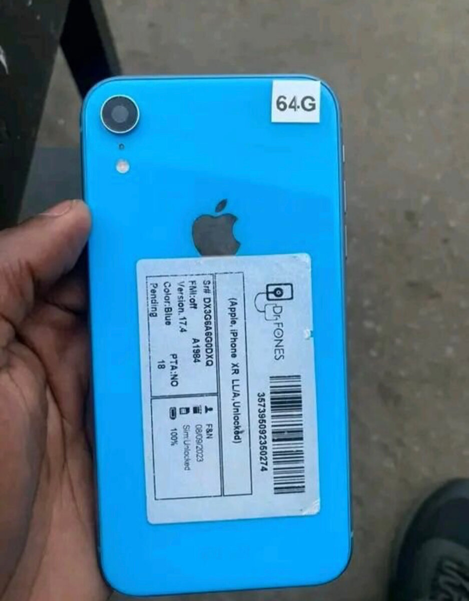 iPhone XR Bleu 64Go