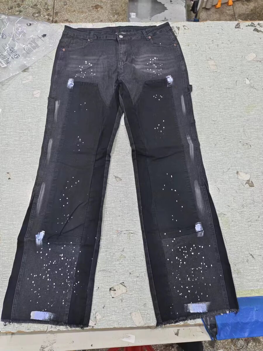 Pantalons en denim décontractés