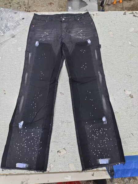 Pantalons en denim décontractés