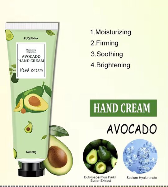 Crème Mains Avocat Hydratante