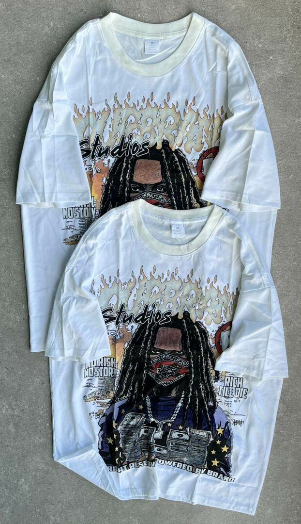 T-shirts imprimés urbains