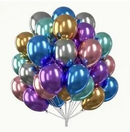 Ballons gonflabe Multicolores