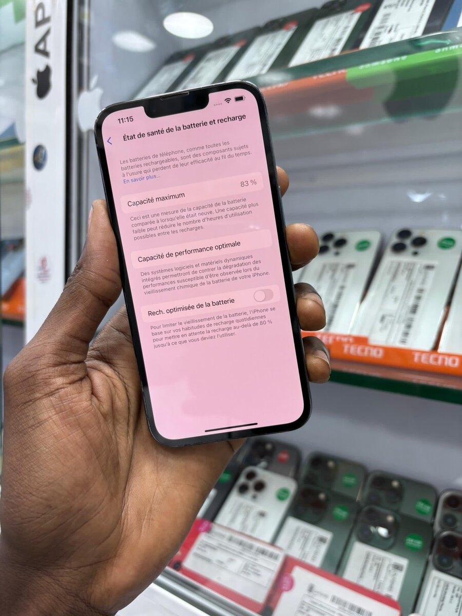 Disponible 13 Pro 128go Casi