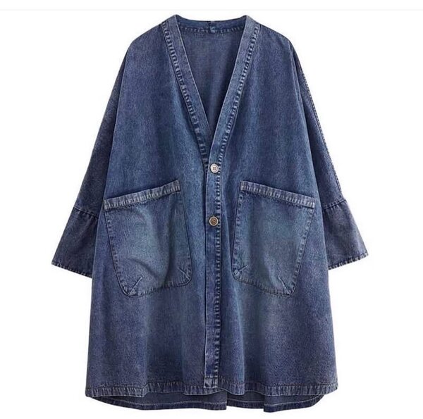 Veste en jean oversize