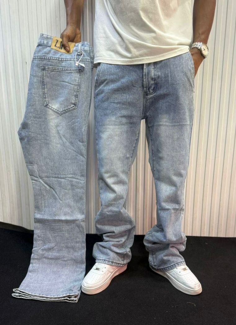 Jeans style cargo pour hommes