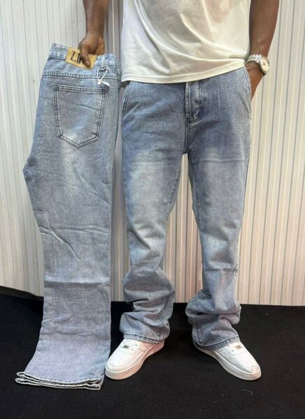 Jeans style cargo pour hommes