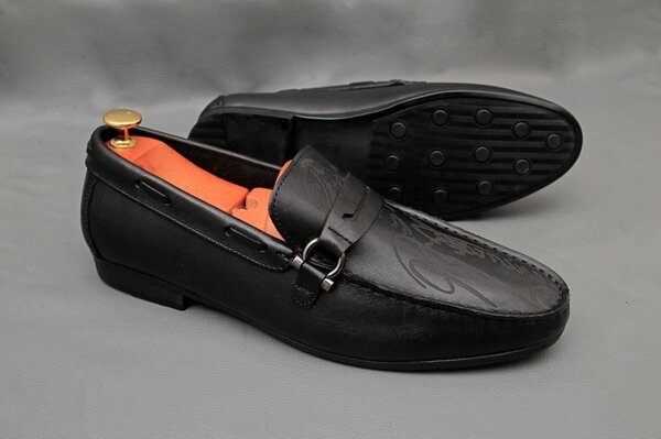 Mocassins élégants en cuir