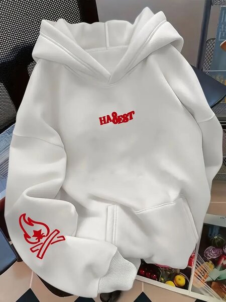 Sweat à capuche imprimé pour hommes